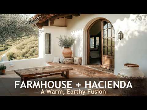 Modern Farmhouse + Hacienda Style = Your New Dream Home