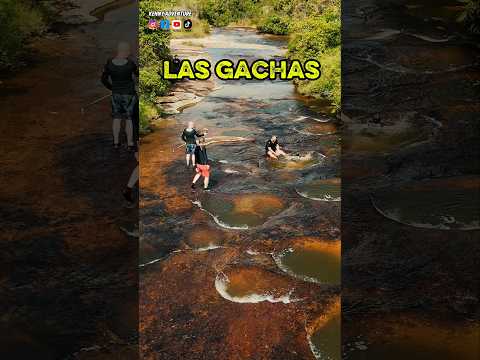 ¿Pozos o jacuzzis Naturales? LAS GACHAS / UNA DE LAS MARAVILLAS NATURALES DE GUADALUPE - SANTANDER