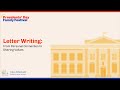Letter Writing: From Personal Connection to Sharing Values