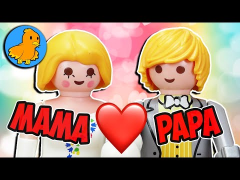 MAMA & PAPA IN LOVE 💑 Die WUNDERVOLLE GESCHICHTE von MARTIN & CLAUDIA 💖 | Playmobil Film Deutsch