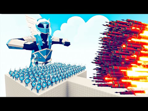 100x KRO KNIGHTS + 1x GIANT vs EVERY GODS - Totally Accurate Battle Simulator TABS