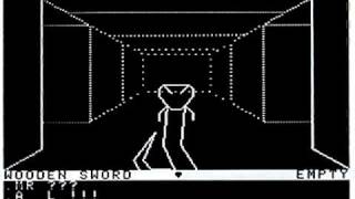 Dungeons Of Daggorath on Tandy Radio Shack TRS 80 Color Computer (CoCo). Gameplay & Commentary