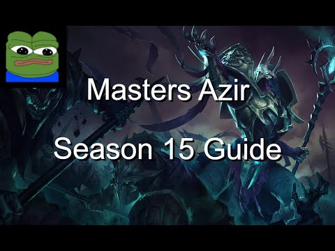 SEASON 15 DIAMOND AZIR GUIDE - AZIR VS. FIZZ (8/100)