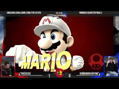 FGF22 - THC|Jesus (Mario) Vs. ICG|Generic Rhyme (Robin) - WQF