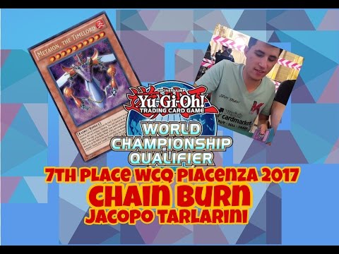 7th PLACE WCQ PIACENZA 2017 CHAIN BURN DECK PROFILE (JACOPO TARLARINI)