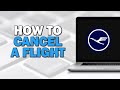 How To Cancel A Flight On Lufthansa 1 Quick Tutorial
