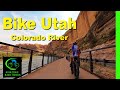 15 Minute Virtual Bike Ride Moab Goose Island Trail Utah Cycling Workout Travel Video
