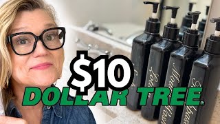I Transformed My Small Bathroom for $10 (Dollar Tree Organizing)