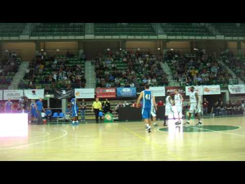 Walter Hodge 2 pkt w ostatnich sekundach - mecz Zastal Zielona Góra - Spisska Nova Ves