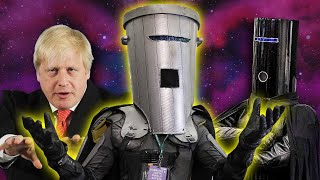 Britain's Intergalactic Politicians - Count Binface & Lord Buckethead