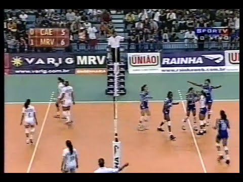 Superliga 2003/2004 - União São Caetano x MRV Minas - Volei Feminino