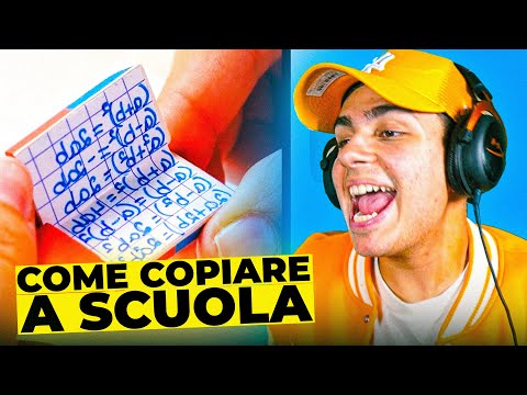 I metodi più ASSURDI per copiare a Scuola...