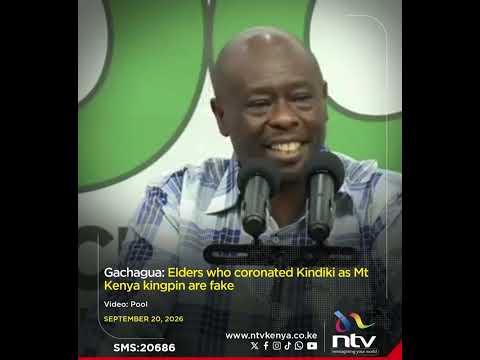 Gachagua: Elders who coronated Kindiki as Mt Kenya kingpin are fake
