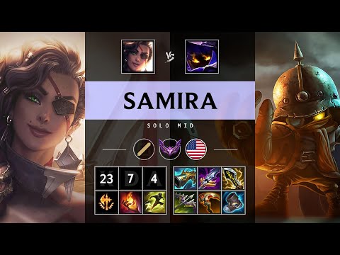 Samira Mid vs Veigar - NA Master Patch 25.15