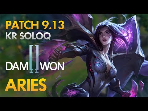 Damwon Aries - Kai'Sa Bot Lane - KDA 13/3/13