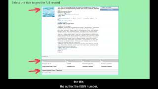 Searching for books in the Delaware Library Catalog