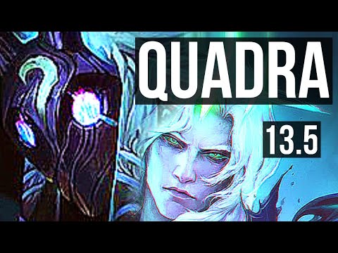KINDRED vs VIEGO (JNG) | Quadra, 66% winrate, 15/3/6, Dominating | KR Master | 13.5