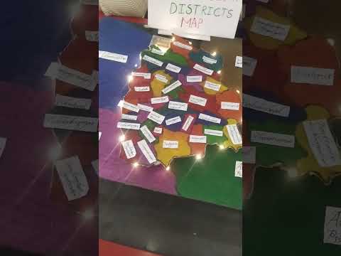 #telangana #district #maps #telanganastate #model #project