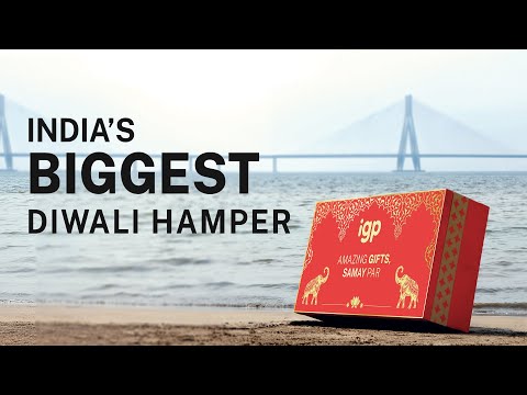 India's Biggest Diwali Hamper | Amazing Gifts, Samay Par | IGP