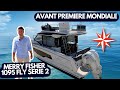 NEW Merry Fisher 1095 FLY S2 World Premiere Jeanneau Motorboat On Board Tour