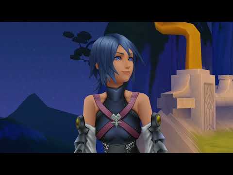 Kingdom Hearts Birth by Sleep Final Mix Theater Mode Scene 246- Flashback: The Last Night (Aqua)