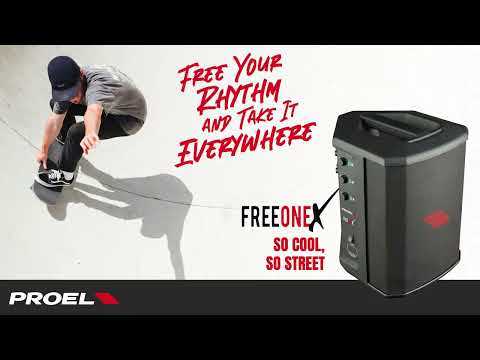 Обзор портативной акустической системы Proel FREEONEX