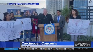 Officials want Vernon business shut down over pollution concerns