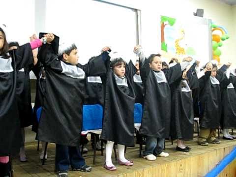 Formatura Jardim II Colégio Milenium 2010 - Música: "muito obrigado"