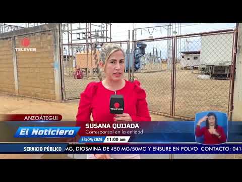 Lluvias causan fallas en el servicio eléctrico en Anzoátegui - El Noticiero emisión meridiana