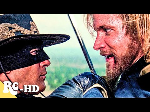 Epic Final Battle At The Gold Mine | The Mask Of Zorro Clip | Retro Central