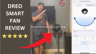 REVIEW: DREO Pedestal Fan Smart Control 43'' Inches 150°+120° Omni Directional Oscillating Fans