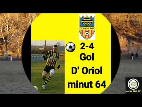 Resum del partit U.E.Vilanova de l' Aguda 3 vs C.F.Angulària 5