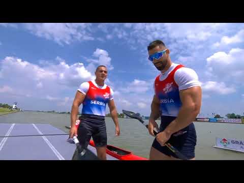 2018 Szeged k 2 200m M Canoe sprint World Cup 1