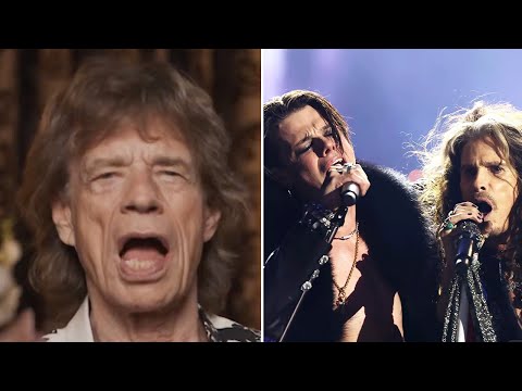 Mick Jagger REACTS To YungBlud & Steven Tyler's Tribute Performance For Ozzy at the VMAs