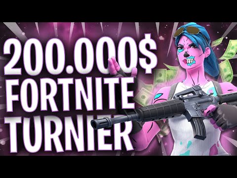 ??MEINE 1. FORTNITE EARNINGS?! | 200.000$ Fortnite CREATIVE MADNESS Turnier!