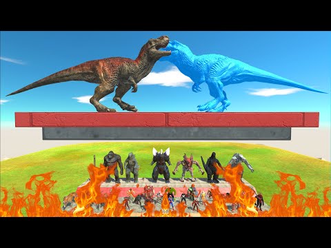 All Units vs Ice Itself Who Can Not Fall? - Animal Revolt Battle Simulator