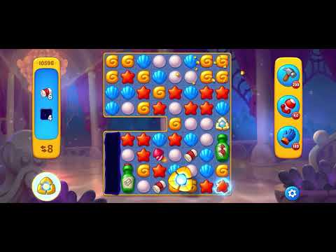 Fishdom level 10596 no boosters フィッシュダム ノーマル