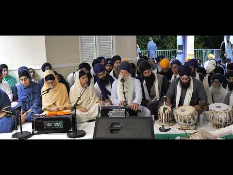 Bhai Harpreet Singh Jee Toronto @ Raensabaayee Keertan Vancouver August 2023 Akhand Keertan Smaagam