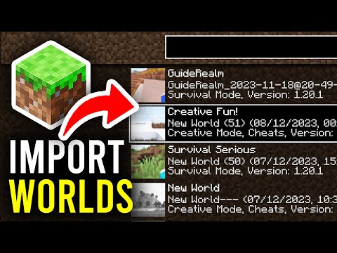 Ultimate Minecraft World Importing Guide