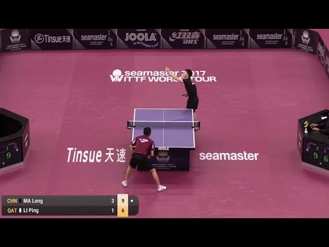 2017 Qatar Open (MS-R16) MA Long Vs LI Ping [Full Match|720p]