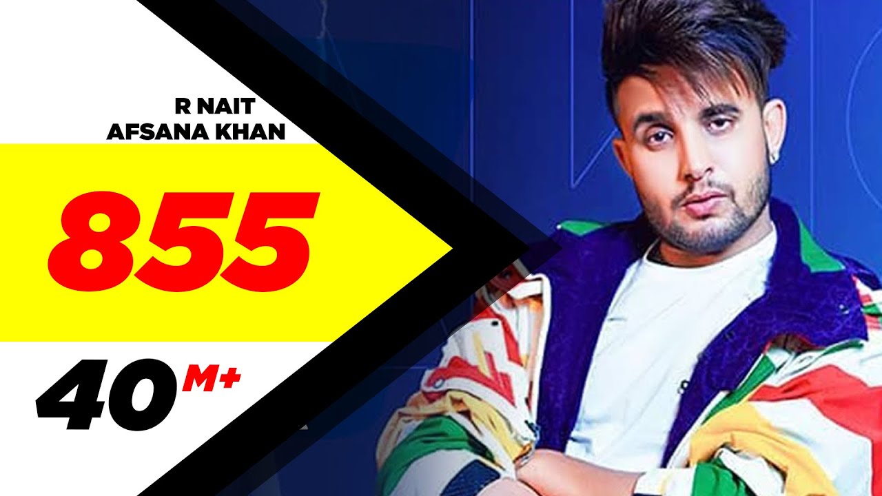 855 Song by R Nait and Afsana Khan Song Lyrics In Hindi