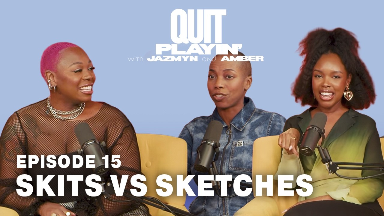 Sasheer Zamata on Shaving Your Head, Dating Icks, and Star Trek | Quit Playin' with Jazmyn and Amber