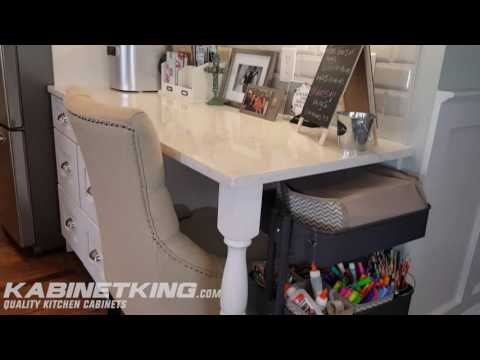 Ice White Shaker Kitchen Cabinets