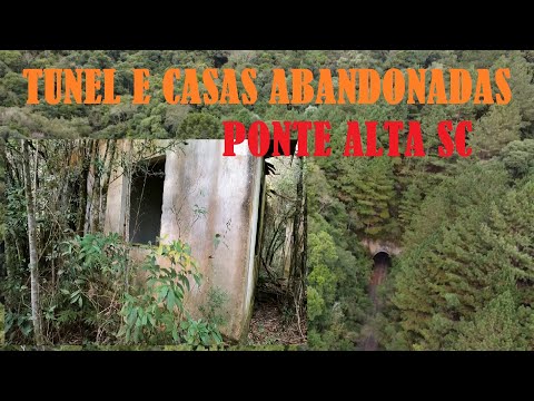 TUNEL E CASAS ABANDONADAS NA ESTAÇÃO DA LOMBA.