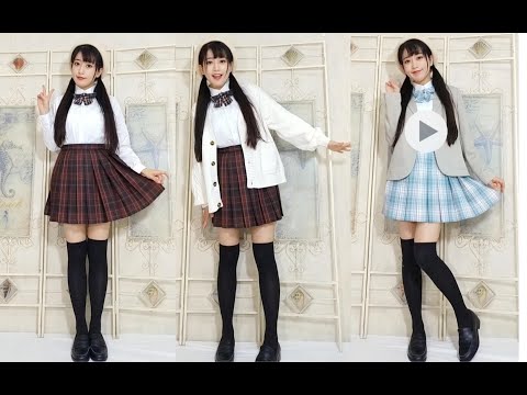 长得不少女也可以穿的jk制服/159小个子御姐脸冬季制服穿搭