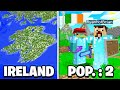 Minecraft War But Nationality Decides Where You Spawn