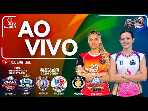 20/10 Vôlei Amador–Maringá PR AO VIVO | PAIÇANDU| Liga Authentic  🏐 Volleyball Live Brazil