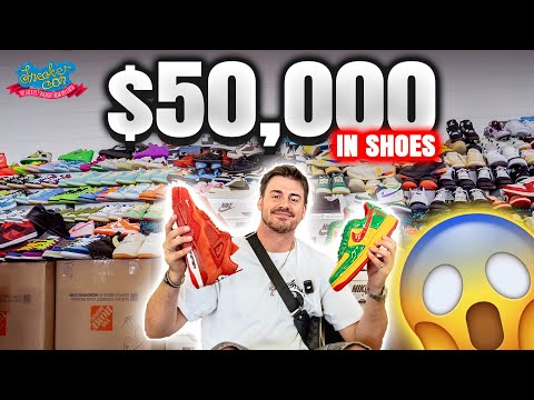 SELLING $50,000 SHOES AT SNEAKER CON DALLAS!!!