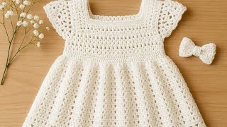 Download lagu [Tutorial] Trendy New Baby Dress Design 2025|#crochet #dress #design mp3