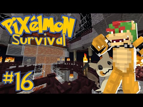 Pixelmon Survival - Minecraft Singleplayer - Episode #16 - Fire Gym! (Minecraft Pixelmon Mod)